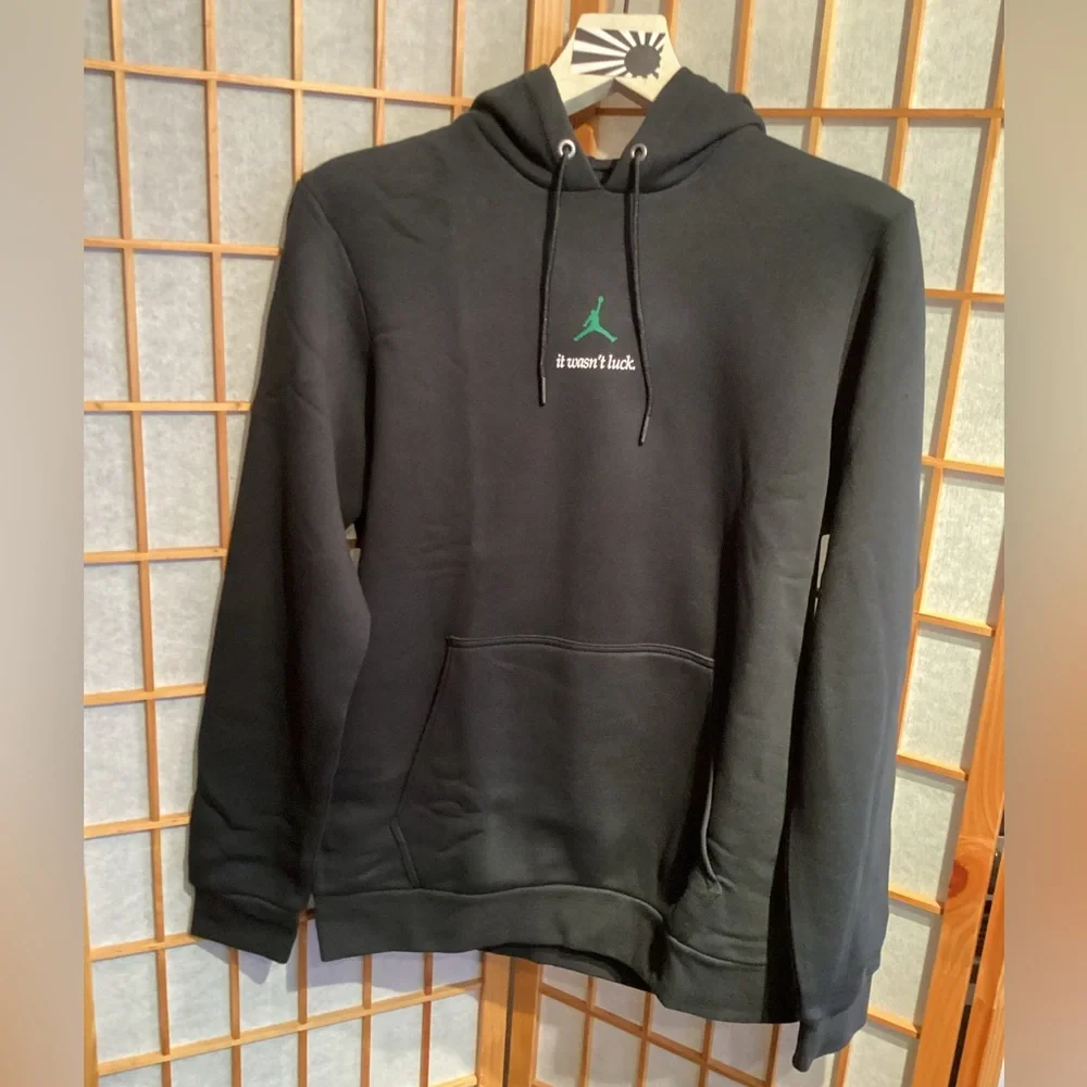 Jordan St. Patrick's Day Hoodie DB9341-010 Men's Size Medium